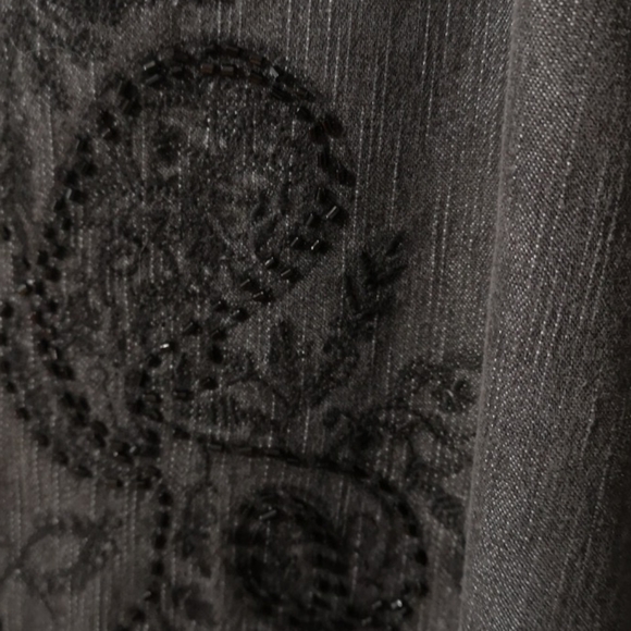 Size 12 Lana Lee Jeans with Black Beading - Picture 6 of 7